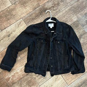 Black Denim Jacket SIZE L